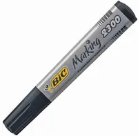 Marker permanent Bic - 2300 tesit, negru