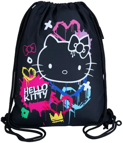 Sac sport Cool Pack Beta - Hello Kitty, Neon Black