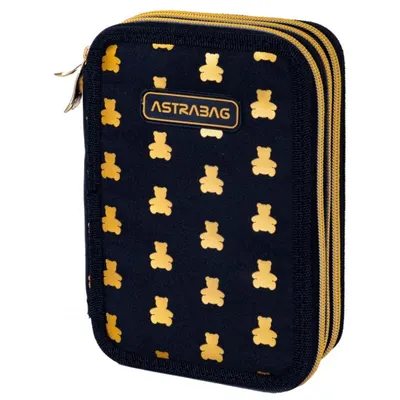 Penar cu 3 compartimente echipat, AstraBag, Golden Teddy