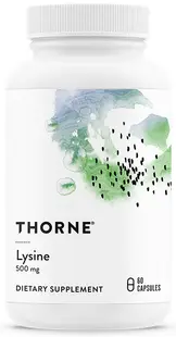 Lysine, 500 mg, 60 capsule, Thorne