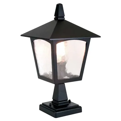 Pitic pentru exterior York 1 Light Pedestal Lantern