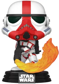 Figurina Funko POP! Television: The Mandalorian - Incinerator Stormtrooper #350