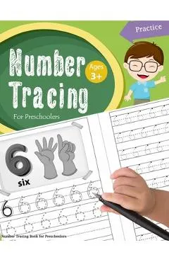 Number Tracing Book for Preschoolers: Number tracing books for kids ages 3-5, Number tracing workbook, Number Writing Practice Book, Number Tracing Bo