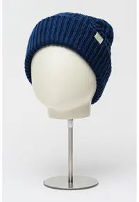 Caciula cu model torsade Pacifick - Albastru ultramarin