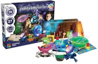 Kit educațional Hashtag Toys - Știință pentru magicieni