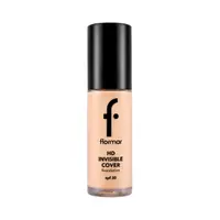 Fond de ten Invisible Cover HD 40 Light Ivory, 30ml, Flormar