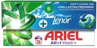 Capsule de rufe Ariel - Touch Of Lenor, All in One Pods, 26 spălări
