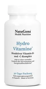 Hydro Vitamine Complex vitamine bioactive solubile în apă, 90 capsule, NatuGena