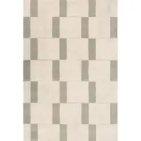 Covor bej din lână 160x240 cm Agnus Pavement – Agnella