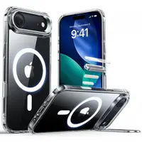 Husa MagSafe pentru Apple iPhone 17 Air, ESR, Classic Hybrid Kickstand, Transparenta