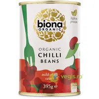 Fasole Rosie in Sos Chilli Ecologica/Bio 395g