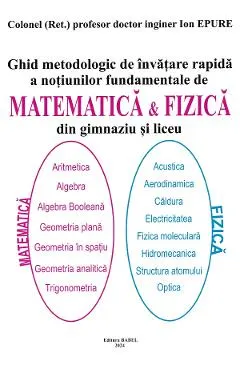 Ghid metodologic de invatare rapida a notiunilor fundamentale de matematica si fizica din gimnaziu si liceu