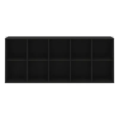 Sistem de rafturi modulare negru 169x69 cm Mistral Kubus - Hammel Furniture