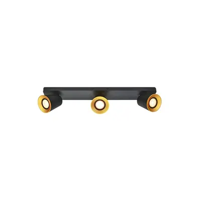 Spot - Ceiling fixture Elli, 4588,AC220-240V, 50/60 Hz, IP 20 3*GU10 ,max. 20 W, triple,black