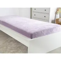 Cearceaf mov din microflanel 90x200 cm Exclusive – B.E.S.