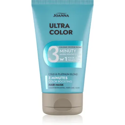 Joanna Ultra Color Cold Platinum Blond Shades 3 Minutes balsam nuanțator culoare Cold Platinum 100 g