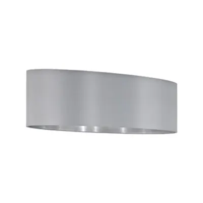 Shade for Pendant luminaire Pasteri Pro 2x60W grey/silver