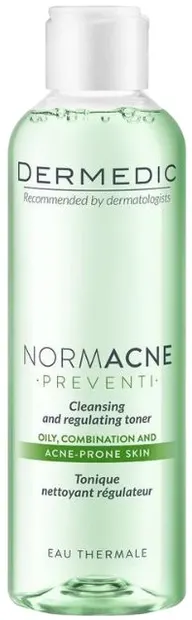 Dermedic Normacne Tonic facial de curățare și reglare, 200 ml