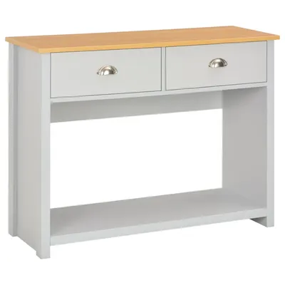 Gossi masa consola, gri, 97 x 35 x 76 cm