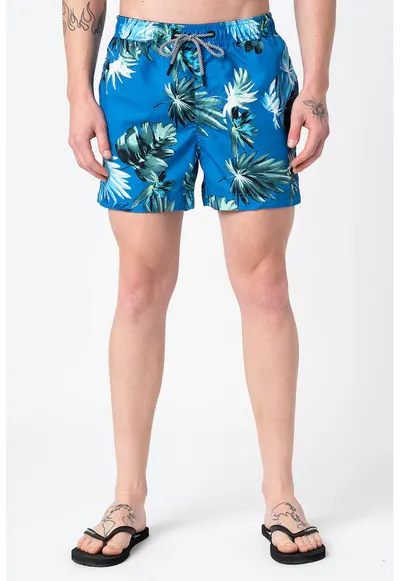 Pantaloni scurti de baie Super 5S Beach Volley - Verde/Albastru