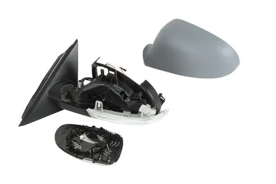 Oglinda stanga potrivit VW PASSAT 2000-2005 - electrica, asferic, incalzita, grunduita