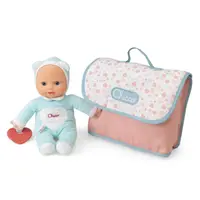 Jucarie copii Chicco Papusa cu gentuta, roz si bleu, 12luni+