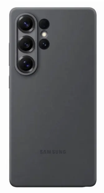 Husă Samsung - Silicone, Galaxy S25 Ultra, negru