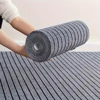 Covor adeziv tip rola 45x300 cm, gri