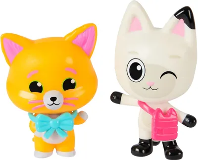 Set de figurine pentru casa de păpuși Gabby - Pandy Paws și Chumsley