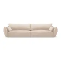 Canapea bej 248 cm Vanda – Mazzini Sofas