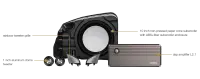 Pachet upgrade difuzoare Rainbow TSL-MD3-100FS.E dedicat Tesla Model 3