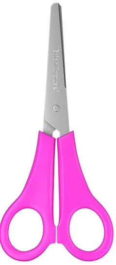 Foarfeca pentru mana stanga Erich Krause - Joy, roz, 13.5 cm