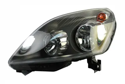 Far stanga H1 H7, electric, cu motoras, interior negru OPEL ZAFIRA B
