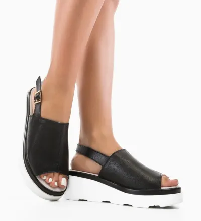 Sandale dama Jazura Negre