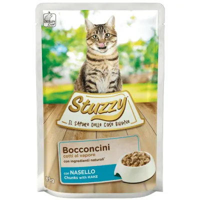 Stuzzy Hrana umedă pentru pisici: cod, 85g