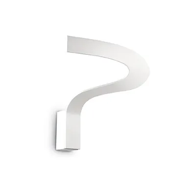 Aplica Why, 1 LED, 417 Lm, L:250 mm, H:250 mm, Alb