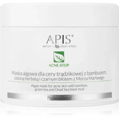 Apis Natural Cosmetics Acne-Stop Professional mască de curățare și catifelare pentru tenul gras, predispus la acnee 100 g