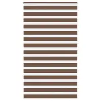 Gossi jaluzea tip zebra maro latime tesatura 130,9 cm poliester