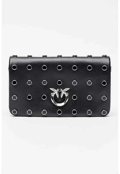 Geanta plic de piele Click Soft - Negru