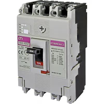 Eb2s 160/3lf 20a 3p