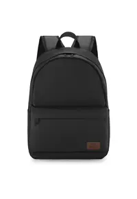 Ghiozdan scoala fete - baieti - Negru - Dimensiuni 44x30x12 cm - Impermeabil / rezistent la uzura - A4 - Compartiment laptop - Rucsac scoala adolescenti - Calsele 5-8 - Liceu - Universitate - Bretele ajustabile si captusite - Casual - Sport - ZG946