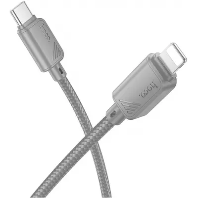 Cablu Date si Incarcare USB-C - Lightning HOCO X113, 27W, 1m, Gri