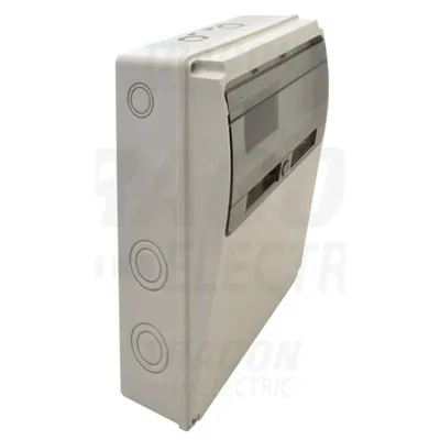 Cutie de distributie industriala goala cu sina de montaj,ABS TDB302210 11 mod, H×W×D=300×230×115mm, IP55