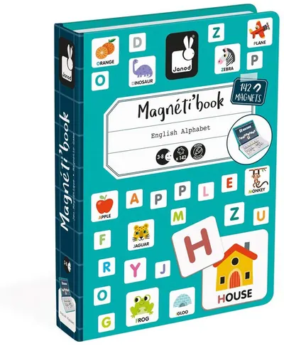 Carte magnetica Janod - Alfabetul Englez