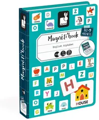 Carte magnetica Janod - Alfabetul Englez