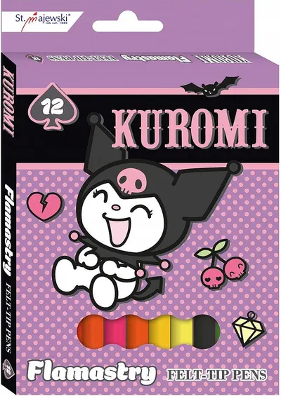 Set de markere St. Majewski Kuromi - 12 culori