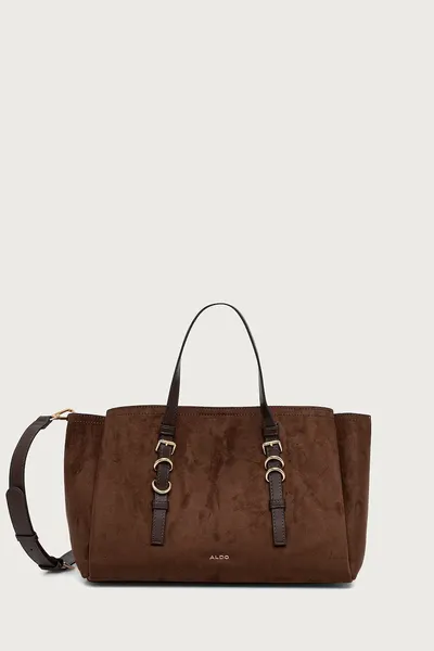 Aldo geantă crossbody pentru femei cu imitație de piele întoarsă MELEAH