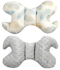 Perna bebelusi Butterfly cu doua fete Feather Grey