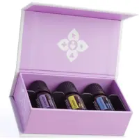 Pachet Intro Kit ulei esential doterra, trio pentru acnee, alergii de sezon, lavanda 5ml, lamaie 5ml, menta 5ml + EBook
