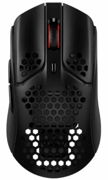 Mouse de gaming HyperX - Pulsefire Haste, optic, wireless, negru